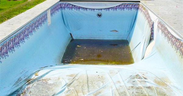 Pool plaster repair diy